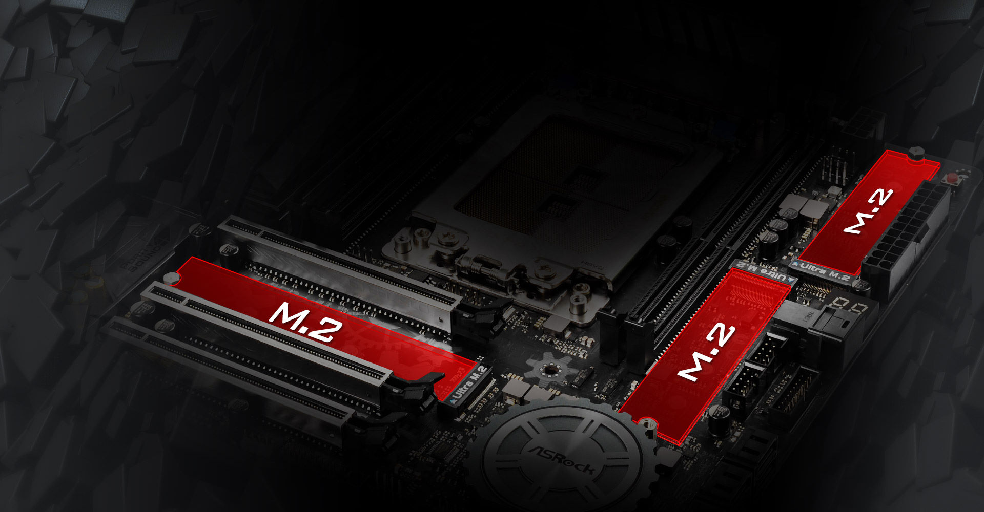 M.2 x 3 (Gen3x4 / SATA3)